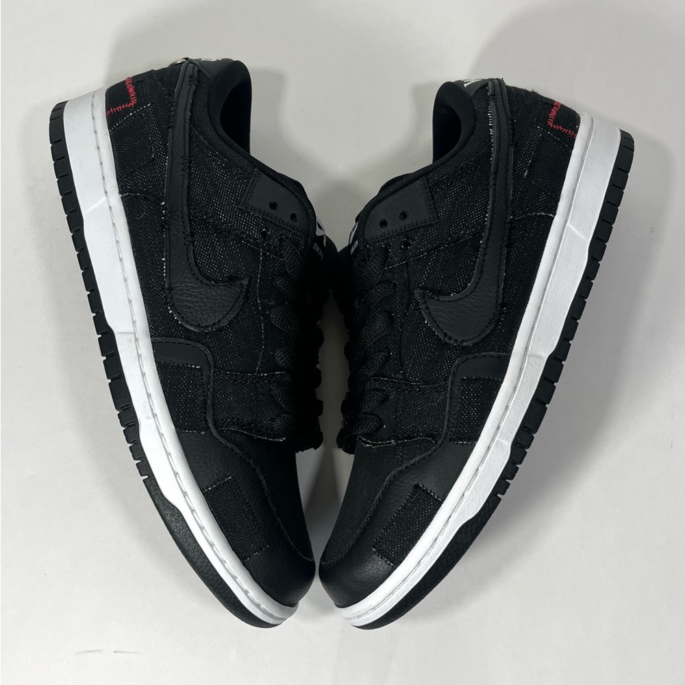 Nike SB Dunk Low x Wasted Youth ‘Black Denim’ (DD8386 001) Shoes Size: 8 M - Picture 2 of 7